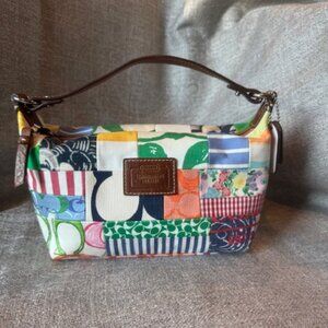Coach 40430 Hamptons Patchwork Top Handle Bag